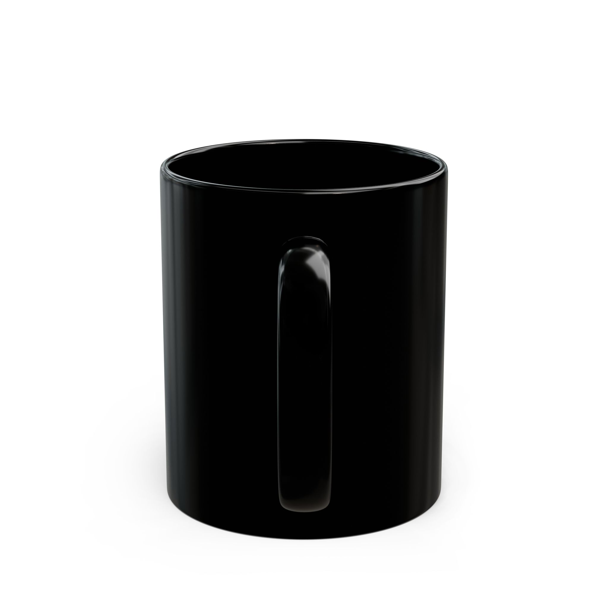 Skull Club Black Ceramic Mug - Image 4