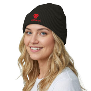 Skull Club Cuff Beanie