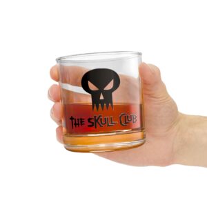 Skull Club Cocktail Glass