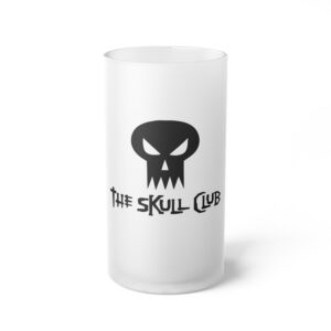 Skull Club Frosted Beer Mug